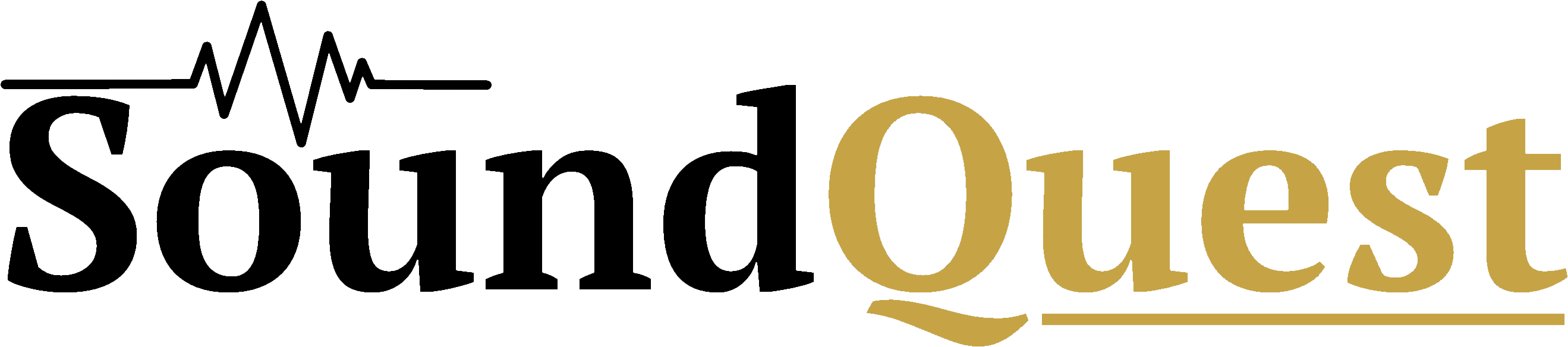 Logo de Sound Quest, empresa de organización de eventos musicales